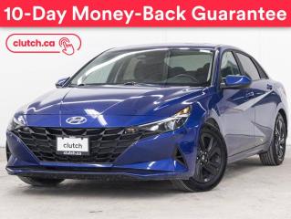 Used 2022 Hyundai Elantra Preferred w/ Sun & Tech Pkg w/ Apple CarPlay & Android Auto, Rearview Cam, Dual Zone A/C for sale in Toronto, ON