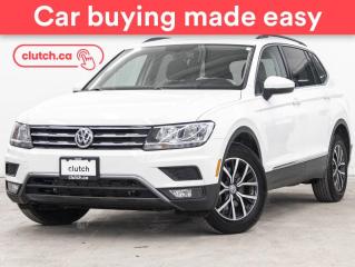Used 2018 Volkswagen Tiguan Comfortline AWD w/ Nav Pkg w/ Apple CarPlay & Android Auto, Rearview Cam, Dual Zone A/C for sale in Toronto, ON