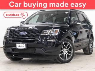 Used 2019 Ford Explorer Sport 4WD w/ SYNC 3, Rearview Camera, Dual Zone A/C for sale in Toronto, ON