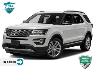 Introducing a pristine 2017 Ford Explorer XLT, boasting a crisp white exterior that radiates sophistication and modernity. This 4D Sport Utility model exudes versatility and functionality, perfectly suited for all your adventures on and off the road. This robust 3.5L V6 Ti-VCT engine awaits, ready to deliver ample power and performance while ensuring efficiency on your journeys. Paired with a smooth 6-Speed Automatic transmission featuring Select-Shift technology, every shift is seamless, providing an engaging driving experience.<p> </p>

<h4>VALUE+ CERTIFIED PRE-OWNED VEHICLE</h4>

<p>36-point Provincial Safety Inspection<br />
172-point inspection combined mechanical, aesthetic, functional inspection including a vehicle report card<br />
Warranty: 30 Days or 1500 KMS on mechanical safety-related items and extended plans are available<br />
Complimentary CARFAX Vehicle History Report<br />
2X Provincial safety standard for tire tread depth<br />
2X Provincial safety standard for brake pad thickness<br />
7 Day Money Back Guarantee*<br />
Market Value Report provided<br />
Complimentary 3 months SIRIUS XM satellite radio subscription on equipped vehicles<br />
Complimentary wash and vacuum<br />
Vehicle scanned for open recall notifications from manufacturer</p>

<p>SPECIAL NOTE: This vehicle is reserved for AutoIQs retail customers only. Please, No dealer calls. Errors & omissions excepted.</p>

<p>*As-traded, specialty or high-performance vehicles are excluded from the 7-Day Money Back Guarantee Program (including, but not limited to Ford Shelby, Ford mustang GT, Ford Raptor, Chevrolet Corvette, Camaro 2SS, Camaro ZL1, V-Series Cadillac, Dodge/Jeep SRT, Hyundai N Line, all electric models)</p>

<p>INSGMT</p>