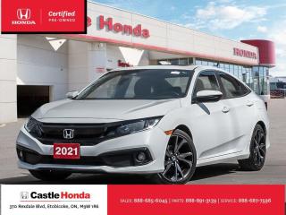 Used 2021 Honda Civic Sedan Sport | Sunroof | Alloy Wheels | Carplay for sale in Rexdale, ON