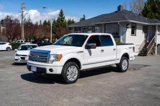 Used 2012 Ford F-150 Platinum 4WD SuperCrew, Power Boards, Sunroof, Bakflip for sale in Surrey, BC