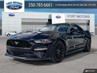 <b>Low Mileage, Aluminum Wheels,  Ford Co-Pilot360,  LED Lights,  Lane Keep Assist,  Forward Collision Alert!</b><br> <br>  Compare at $60216 - Our Price is just $57900! <br> <br>   Ford has manufactured an attractive, strong and nimble sports car that is aimed to lure a legion of new fans with this Mustang. This  2022 Ford Mustang is fresh on our lot in Fort St John. <br> <br>This Ford Mustang takes styling cues from the past, while looking deep into the future with a perfect blend of retro and modern styling. A performance car through and through, this Mustang offers responsive driving dynamics, a comfortable ride and endless smiles by the mile. Its easy to see why the Ford Mustang is still a true American icon. This low mileage  coupe has just 7,893 kms. Its  mischievous purple metallic in colour  . It has an automatic transmission and is powered by a  450HP 5.0L 8 Cylinder Engine.  This unit has some remaining factory warranty for added peace of mind. <br> <br> Our Mustangs trim level is GT. This Mustang GT provides adrenaline pumping power thanks to it upgraded drivetrain. It also comes loaded with signature LED lights, an Integral Link independent rear suspension, stainless steel exhaust tips, a front lip spoiler, lane keep assist, automatic emergency braking, blind spot monitoring, and Ford Co-Pilot360. Additional features include stylish aluminum wheels, front fog lights, 4G Wi-Fi, a proximity key with push button start, wireless streaming audio, rear parking sensors, a 50-50 split folding rear bench seat, power front seats plus so much more. This vehicle has been upgraded with the following features: Aluminum Wheels,  Ford Co-pilot360,  Led Lights,  Lane Keep Assist,  Forward Collision Alert,  Proximity Key,  Blind Spot Detection. <br> To view the original window sticker for this vehicle view this <a href=http://www.windowsticker.forddirect.com/windowsticker.pdf?vin=1FA6P8CF6N5116002 target=_blank>http://www.windowsticker.forddirect.com/windowsticker.pdf?vin=1FA6P8CF6N5116002</a>. <br/><br> <br>To apply right now for financing use this link : <a href=https://www.fortmotors.ca/apply-for-credit/ target=_blank>https://www.fortmotors.ca/apply-for-credit/</a><br><br> <br/><br><br> Come by and check out our fleet of 40+ used cars and trucks and 60+ new cars and trucks for sale in Fort St John.  o~o