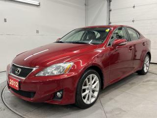 Used 2012 Lexus IS 250 AWD | SUNROOF | HTD LEATHER | NAV | REAR CAM for sale in Ottawa, ON