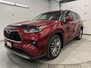 Used 2021 Toyota Highlander PLATINUM AWD| 7-PASS | PANO ROOF| LEATHER| 360 CAM for sale in Ottawa, ON