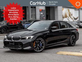 Only 5,581 Kms! This BMW 3 Series delivers a Intercooled Turbo Gas w/ Electric Assist I-6 3.0 L/183 engine powering this Automatic transmission. Window Grid Diversity Antenna. Clean CARFAX! Our advertised prices are for consumers (i.e. end users) only. Not a former rental.   This BMW 3 Series Features the Following Options
Wheels: 19 5-Double-spoke jet black Alloys, burnished, Valet Function, Trunk Rear Cargo Access, Trip Computer, Transmission: Sport Automatic w/Paddle Shifters, Transmission w/Driver Selectable Mode, Tracker System, Tire Specific Low Tire Pressure Warning, Teleservices. Android Auto/Apple CarPlay Capable, Wi-Fi Hotspot Capable, Sunroof, Forward Collision Mitigation, Lane Departure Warning, Active Blind Spot, Heated Steering Wheel, Heated Front Seats, Power Front Seats, Navigation, Rear Back-Up Camera, Am/Fm/SiriusXM Sat Radio Ready, Multizone Climate Control.   Drop in today and have a look!   
Drive Happy with CarHub
*** All-inclusive, upfront prices -- no haggling, negotiations, pressure, or games

 

*** Purchase or lease a vehicle and receive a $1000 CarHub Rewards card for service.

 

*** 3 day CarHub Exchange program available on most used vehicles. Details: www.northyorkchrysler.ca/exchange-program/

 

*** 36 day CarHub Warranty on mechanical and safety issues and a complete car history report

 

*** Purchase this vehicle fully online on CarHub websites

 

 

Transparency Statement
Online prices and payments are for finance purchases -- please note there is a $750 finance/lease fee. Cash purchases for used vehicles have a $2,200 surcharge (the finance price + $2,200), however cash purchases for new vehicles only have tax and licensing extra -- no surcharge. NEW vehicles priced at over $100,000 including add-ons or accessories are subject to the additional federal luxury tax. While every effort is taken to avoid errors, technical or human error can occur, so please confirm vehicle features, options, materials, and other specs with your CarHub representative. This can easily be done by calling us or by visiting us at the dealership. CarHub used vehicles come standard with 1 key. If we receive more than one key from the previous owner, we include them with the vehicle. Additional keys may be purchased at the time of sale. Ask your Product Advisor for more details. Payments are only estimates derived from a standard term/rate on approved credit. Terms, rates and payments may vary. Prices, rates and payments are subject to change without notice. Please see our website for more details.
 