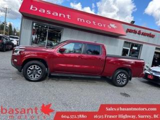 Used 2022 Nissan Frontier SV, Low KMs, Heated Seats/Steering, Tonneau Cover! for sale in Surrey, BC