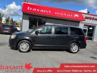 Used 2018 Dodge Grand Caravan SXT Premium Plus, Leather, Stow N Go, Backup Cam!! for sale in Surrey, BC