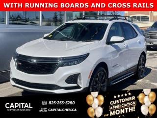 Used 2022 Chevrolet Equinox RS + DRIVER SAFETY PACKAGE+ HEATED SEATS HEATED + CARPLAY + SUNROOF for sale in Calgary, AB