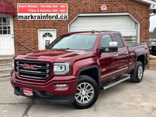 Used 2016 GMC Sierra 1500 SLE All-Terrain 4x4 HTD Cloth Bluetooth Backup Cam for sale in Bowmanville, ON