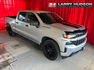 One Owner! This Chevrolet Silverado 1500 LTD Features a 2.7L Turbo 4-Cylinder Engine, 8-Speed Automatic Transmission, Silver Ice Metallic Exterior, Jet Black Cloth Interior, 10-Way Power Driver Seat, Passenger 4-Way Manual Seat Adjuster, 40/20/40 Front Split-Bench Seat, Rear 60/40 Folding Bench Seat, Automatic Stop/Start, Remote Vehicle Starter System, Remote Keyless Entry, Rear Vision Camera, Hitch Guidance, Power Windows/Door Locks, Infotainment Package, 3.5 Driver Information Center, Chevrolet Infotainment System w/ 7 Colour Touchscreen, 6-Speaker Audio System Feature, USB Ports, 120V AC Power Outlets, Tilt Steering, Urethane Steering Wheel, Cruise Control, Teen Driver Settings, All-Weather Floor Liners, Semi-Automatic Air Conditioning, Rear Window Defogger, Deep Tint Rear Glass, LED Durabed Lighting, Standard Power Lock & Release Tailgate w/ Manual Gate Function w/ Lift Assist, Chevytec Spray-On Bedliner, Automatic Locking Rear Differential, Rear Bumper Corner Steps, 4 Black Round Assist Steps, Heated Outside Mirrors, Custom Convenience Package, Custom Value Package, Rally Edition, Black Chrome Exhaust Tip, Black Recovery Hooks, High Capacity Suspension Package, Trailering Package, Single Speed Transfer Case, Moulded Splash Guards, Tire Carrier Lock, Tire Pressure Monitor System, 20 Gloss Black Painted Aluminum Wheels, OnStar Services Available, OnStar 4G LTE Wi-Fi Hotspot Capable, SiriusXM Satellite Radio Services Available.

<br> <br><i>-- The Larry Hudson Group is a family run automotive organization that has enjoyed growth for over 40 years of business. We have a great selection of new inventory and what we feel are the best reconditioned used cars in Ontario. Hudsons NEED your trade. We can offer you top market value for your current vehicle. Please come and partake in a great buying experience with the Larry Hudson Group in Listowel. FREE CarFax report available with every used vehicle! --</i>