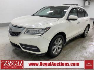 Used 2014 Acura MDX SH for sale in Calgary, AB