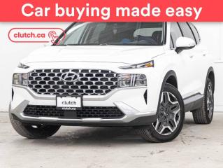 Used 2021 Hyundai Santa Fe Hybrid Preferred HTRAC AWD w/ Trend Pkg w/ Apple CarPlay & Android Auto, Rearview Cam, Dual Zone A/C for sale in Toronto, ON