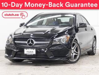 Used 2016 Mercedes-Benz CLA-Class 250 AWD w/ Rearview Cam, Bluetooth, Dual Zone A/C for sale in Toronto, ON