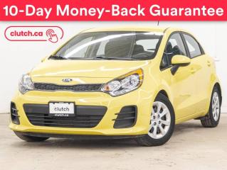 Used 2016 Kia Rio EX w/ Rearview Cam, Bluetooth, A/C for sale in Toronto, ON