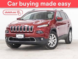 Used 2016 Jeep Cherokee Limited 4x4 w/ Uconnect, Backup Cam, Nav for sale in Toronto, ON