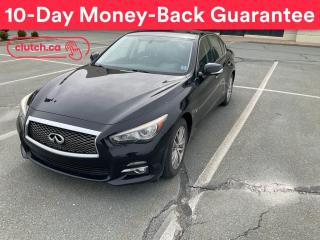 Used 2014 Infiniti Q50 3.7 w/ Backup Camera, Heated Seats, Climate Control for sale in Bedford, NS