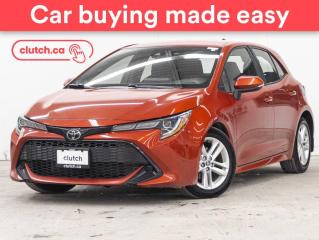 Used 2019 Toyota Corolla Hatchback SE w/ Apple CarPlay, Rearview Cam, A/C for sale in Toronto, ON