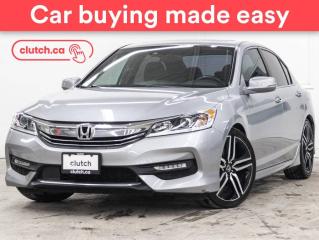 Used 2016 Honda Accord Sport w/ Honda Sensing w/ Apple CarPlay & Android Auto, Rearview Camera, Dual Zone A/C for sale in Toronto, ON