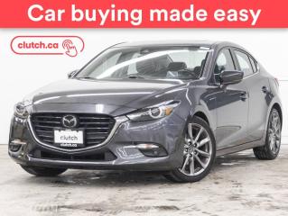 Used 2018 Mazda MAZDA3 GT w/ Premium Pkg w/ Rearview Cam, Dual Zone A/C, Bluetooth for sale in Toronto, ON
