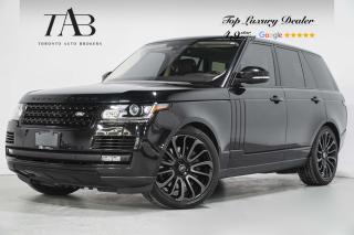 Used 2016 Land Rover Range Rover V8 | SC | MASSAGE | 22 IN WHEELS for sale in Vaughan, ON