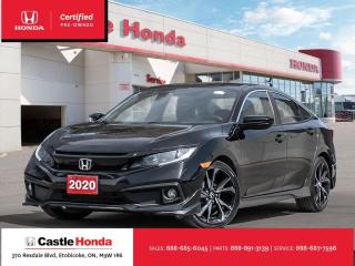Used 2020 Honda Civic Sedan Sport | Sunroof | Alloy Wheels | Carplay for sale in Rexdale, ON