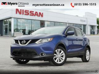 <b>Certified, Rear View Camera,  Heated Seats,  Power Mirrors,  Bluetooth!</b><br> <br>  Compare at $19050 - Our Price is just $18495! <br> <br>   This stylish Nissan Qashqai has an intuitive, well-made interior thats comfortable and quiet. This  2018 Nissan Qashqai is for sale today in Ottawa. <br> <br>Take on adventures downtown and weekends out of town with progressive style and a commanding point of view. Merge into traffic with complete confidence. No detours, potholes, or street-parking-only restaurants can hold you back. This Nissan Qashqai is built around you, fit for your city. This  SUV has 76,417 kms and is a Certified Pre-Owned vehicle. Its  blue in colour  . It has an automatic transmission and is powered by a  141HP 2.0L 4 Cylinder Engine. <br> <br> Our Qashqais trim level is S. This versatile Qashqai S is an excellent value. It comes with an AM/FM CD audio system with a five-inch color display, a USB port, Bluetooth hands-free phone system and streaming audio, a rearview camera, heated front seats, a rear spoiler, LED daytime running lights, power heated mirrors with LED turn signals, and more. This vehicle has been upgraded with the following features: Rear View Camera,  Heated Seats,  Power Mirrors,  Bluetooth. <br> <br>To apply right now for financing use this link : <a href=https://www.myersottawanissan.ca/finance target=_blank>https://www.myersottawanissan.ca/finance</a><br><br> <br/><br> Payments from <b>$297.47</b> monthly with $0 down for 84 months @ 8.99% APR O.A.C. ( Plus applicable taxes -  and licensing fees   ).  See dealer for details. <br> <br>Get the amazing benefits of a Nissan Certified Pre-Owned vehicle!!! Save thousands of dollars and get a pre-owned vehicle that has factory warranty, 24 hour roadside assistance and rates as low as 0.9%!!! <br>*LIFETIME ENGINE TRANSMISSION WARRANTY NOT AVAILABLE ON VEHICLES WITH KMS EXCEEDING 140,000KM, VEHICLES 8 YEARS & OLDER, OR HIGHLINE BRAND VEHICLE(eg. BMW, INFINITI. CADILLAC, LEXUS...)<br> Come by and check out our fleet of 40+ used cars and trucks and 110+ new cars and trucks for sale in Ottawa.  o~o