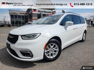 <b>Leather Seats,  360 Camera,  Heated Seats,  Navigation,  Apple CarPlay!</b><br> <br>  Compare at $41190 - Our Price is just $39990! <br> <br>   This Chrysler Pacifica is a top-rated minivan thanks to excellent safety, flexibility, utility, and upscale features. This  2022 Chrysler Pacifica is for sale today in Manotick. <br> <br>Designed for the family on the go, this 2022 Chrysler Pacifica is loaded with clever and luxurious features that will make it feel like a second home on the road. Far more than your moms old minivan, this stunning Pacifica will feel modern, sleek, and cool enough to still impress your neighbors. If you need a minivan for your growing family, but still want something that feels like a luxury sedan, then this Pacifica is designed just for you.This  van has 81,734 kms. Its  white in colour  . It has an automatic transmission and is powered by a  287HP 3.6L V6 Cylinder Engine. <br> <br> Our Pacificas trim level is Touring L. This Touring L adds luxury with leather seats and memory settings while a 360 camera helps with convenience and safety. The colorful and stylish cabin of this Pacifica is further enhanced with heated seats, a heated steering wheel, and folding captain chairs that offer a ton of adjustment. The navigation enhanced Uconnect 5 system is equipped with Apple CarPlay, Android Auto, and many more connectivity features to ensure you are always plugged into your day. Driver assistance features include lane keep assist, distance pacing cruise, blind spot monitoring, automatic braking, parking sensors, and a rear view camera. Aluminum wheels and chrome trim provide endless style while power sliding doors, a power liftgate, proximity keyless entry, and fog lamps offer incredible convenience.  This vehicle has been upgraded with the following features: Leather Seats,  360 Camera,  Heated Seats,  Navigation,  Apple Carplay,  Android Auto,  Heated Steering Wheel. <br> To view the original window sticker for this vehicle view this <a href=http://www.chrysler.com/hostd/windowsticker/getWindowStickerPdf.do?vin=2C4RC1BG9NR137384 target=_blank>http://www.chrysler.com/hostd/windowsticker/getWindowStickerPdf.do?vin=2C4RC1BG9NR137384</a>. <br/><br> <br>To apply right now for financing use this link : <a href=https://CreditOnline.dealertrack.ca/Web/Default.aspx?Token=3206df1a-492e-4453-9f18-918b5245c510&Lang=en target=_blank>https://CreditOnline.dealertrack.ca/Web/Default.aspx?Token=3206df1a-492e-4453-9f18-918b5245c510&Lang=en</a><br><br> <br/><br> Buy this vehicle now for the lowest weekly payment of <b>$139.69</b> with $0 down for 96 months @ 9.99% APR O.A.C. ( Plus applicable taxes -  and licensing fees   ).  See dealer for details. <br> <br>If youre looking for a Dodge, Ram, Jeep, and Chrysler dealership in Ottawa that always goes above and beyond for you, visit Myers Manotick Dodge today! Were more than just great cars. We provide the kind of world-class Dodge service experience near Kanata that will make you a Myers customer for life. And with fabulous perks like extended service hours, our 30-day tire price guarantee, the Myers No Charge Engine/Transmission for Life program, and complimentary shuttle service, its no wonder were a top choice for drivers everywhere. Get more with Myers! <br>*LIFETIME ENGINE TRANSMISSION WARRANTY NOT AVAILABLE ON VEHICLES WITH KMS EXCEEDING 140,000KM, VEHICLES 8 YEARS & OLDER, OR HIGHLINE BRAND VEHICLE(eg. BMW, INFINITI. CADILLAC, LEXUS...)<br> Come by and check out our fleet of 40+ used cars and trucks and 110+ new cars and trucks for sale in Manotick.  o~o