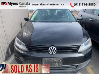 Used 2013 Volkswagen Jetta Trendline  SOLD AS-IS for sale in Kanata, ON