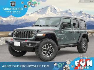 New 2024 Jeep Wrangler Rubicon  - Safety Group - $258.30 /Wk for sale in Abbotsford, BC