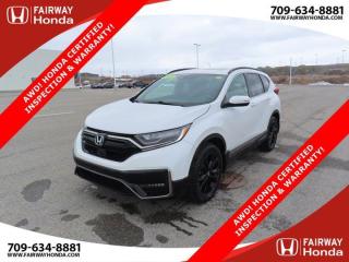 Platinum White Pearl 2020 Honda CR-V Touring AWD! HONDA CERTIFIED INSPECTION & WARRANTY! AWD CVT 1.5L I4 Turbocharged DOHC 16V LEV3-ULEV50 190hp*Professionally Detailed*, *Market Value Pricing*, AWD, 19 Aluminum-Alloy Wheels, 4-Wheel Disc Brakes, 9 Speakers, ABS brakes, Air Conditioning, AM/FM radio: SiriusXM, Apple CarPlay/Android Auto, Auto High-beam Headlights, Auto-dimming Rear-View mirror, Automatic temperature control, Brake assist, Bumpers: body-colour, Delay-off headlights, Driver door bin, Driver vanity mirror, Dual front impact airbags, Dual front side impact airbags, Electronic Stability Control, Emergency communication system: HondaLink Security (3-year free trial), Exterior Parking Camera Rear, Forward collision: Collision Mitigation Braking System (CMBS) + FCW mitigation, Four wheel independent suspension, Front anti-roll bar, Front dual zone A/C, Front fog lights, Front reading lights, Garage door transmitter: HomeLink, Heated door mirrors, Heated Front Bucket Seats, Heated rear seats, Heated steering wheel, Honda Satellite-Linked Navigation System, Illuminated entry, Lane departure: Lane Keeping Assist System (LKAS) active, Leather Shift Knob, Low tire pressure warning, Memory seat, Navigation System, Occupant sensing airbag, Outside temperature display, Overhead airbag, Overhead console, Panic alarm, Passenger door bin, Passenger vanity mirror, Perforated Leather-Trimmed Seating Surfaces, Power door mirrors, Power driver seat, Power Liftgate, Power moonroof, Power passenger seat, Power steering, Power windows, Radio data system, Radio: 331-Watt AM/FM Premium Audio System, Rain sensing wipers, Rear anti-roll bar, Rear window defroster, Rear window wiper, Remote keyless entry, Roof rack: rails only, Security system, SiriusXM, Speed control, Speed-sensing steering, Speed-Sensitive Wipers, Split folding rear seat, Spoiler, Steering wheel mounted audio controls, Tachometer, Telescoping steering wheel, Tilt steering wheel, Traction control, Trip computer, Turn signal indicator mirrors, Variably intermittent wipers.Honda Certified Details:* Multipoint Inspection* 7 year / 160,000 km Power Train Warranty whichever comes first. This is an additional 2 year/60,000 kms beyond the original factory Power Train warranty. Honda Certified Used Vehicles also have the option to upgrade to a Honda Plus Extended Warranty* Vehicle history report. Access to MyHonda* Exclusive finance rates on Certified Pre-Owned Honda models* 24 hours/day, 7 days/week* 7 day/1,000 km exchange privilege whichever comes firstFairway Honda - Community Driven!