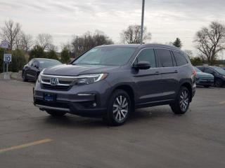 Used 2020 Honda Pilot EX-L AWD, 8 Pass, Leather, Sunroof, Navi, CarPlay + Android, Adaptive Cruise, New Tires! for sale in Guelph, ON