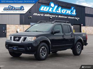 *This Nissan Frontier Features the Following Options*Dealer Certified Pre-Owned. This Nissan Frontier delivers a 4.0 L engine powering this Automatic transmission. Sunroof, Reverse Camera, Navigation System, Leather, Air Conditioning, 4WD, Bluetooth, Heated Seats, Tilt Steering Wheel, Steering Radio Controls, Power Windows, Power Locks, Traction Control.*Visit Us Today *A short visit to Mark Wilsons Better Used Cars located at 5055 Whitelaw Road, Guelph, ON N1H 6J4 can get you a tried-and-true Frontier today!60+ years of World Class Service!650+ Live Market Priced VEHICLES! ONE MASSIVE LOCATION!No unethical Penalties or tricks for paying cash!Free Local Delivery Available!FINANCING! - Better than bank rates! 6 Months No Payments available on approved credit OAC. Zero Down Available. We have expert licensed credit specialists to secure the best possible rate for you and keep you on budget ! We are your financing broker, let us do all the leg work on your behalf! Click the RED Apply for Financing button to the right to get started or drop in today!BAD CREDIT APPROVED HERE! - You dont need perfect credit to get a vehicle loan at Mark Wilsons Better Used Cars! We have a dedicated licensed team of credit rebuilding experts on hand to help you get the car of your dreams!WE LOVE TRADE-INS! - Top dollar trade-in values!SELL us your car even if you dont buy ours! HISTORY: Free Carfax report included.Certification included! No shady fees for safety!EXTENDED WARRANTY: Available30 DAY WARRANTY INCLUDED: 30 Days, or 3,000 km (mechanical items only). No Claim Limit (abuse not covered)5 Day Exchange Privilege! *(Some conditions apply)CASH PRICES SHOWN: Excluding HST and Licensing Fees.2019 - 2024 vehicles may be daily rentals. Please inquire with your Salesperson.
