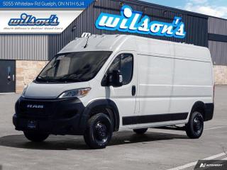 Used 2023 RAM Cargo Van ProMaster 2500 High Roof, Cargo Partition, Cruise, Bucket Seats, Rear Camera, New Tires & New Brakes ! for sale in Guelph, ON