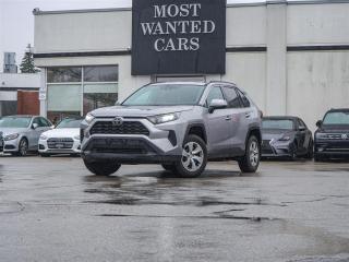 <div style=text-align: justify;><span style=font-size:14px;><span style=font-family:times new roman,times,serif;>This 2020 Toyota RAV4 has a CLEAN CARFAX with no accidents and is also a Canadian lease return vehicle with service records. High-value options included with this vehicle are; blind spot indicators, lane departure warning, adaptive cruise control, pre-collision, app connect, back up camera, touchscreen, heated seats, multifunction steering wheel, 17” alloy rims, offering immense value.<br /> <br /><strong>A used set of tires is also available for purchase, please ask your sales representative for pricing.</strong><br /> <br />Why buy from us?<br /> <br />Most Wanted Cars is a place where customers send their family and friends. MWC offers the best financing options in Kitchener-Waterloo and the surrounding areas. Family-owned and operated, MWC has served customers since 1975 and is also DealerRater’s 2022 Provincial Winner for Used Car Dealers. MWC is also honoured to have an A+ standing on Better Business Bureau and a 4.8/5 customer satisfaction rating across all online platforms with over 1400 reviews. With two locations to serve you better, our inventory consists of over 150 used cars, trucks, vans, and SUVs.<br /> <br />Our main office is located at 1620 King Street East, Kitchener, Ontario. Please call us at 519-772-3040 or visit our website at www.mostwantedcars.ca to check out our full inventory list and complete an easy online finance application to get exclusive online preferred rates.<br /> <br />*Price listed is available to finance purchases only on approved credit. The price of the vehicle may differ from other forms of payment. Taxes and licensing are excluded from the price shown above*</span></span></div>