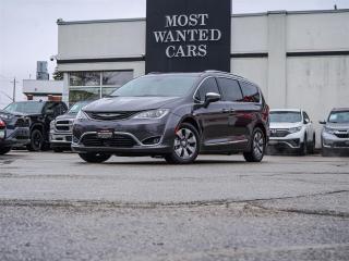 <div style=text-align: justify;><span style=font-size:14px;><span style=font-family:times new roman,times,serif;>This 2018 Chrysler Pacifica Hybrid has a CLEAN CARFAX with no accidents and is also a Canadian (Ontario) vehicle with service records. High-value options included with this vehicle are; blind spot indicators, adaptive cruise control, lane departure warning, pre-collision, navigation, Harman premium sound, black leather / heated / cooled / power seats, front & rear sensor, panoramic sunroof, heated steering wheel, convenience entry, power tailgate, app connect, back up camera, touchscreen, multifunction steering wheel, 18” alloy rims and fog lights, offering immense value.<br /> <br /><strong>A used set of tires is also available for purchase, please ask your sales representative for pricing.</strong><br /> <br />Why buy from us?<br /> <br />Most Wanted Cars is a place where customers send their family and friends. MWC offers the best financing options in Kitchener-Waterloo and the surrounding areas. Family-owned and operated, MWC has served customers since 1975 and is also DealerRater’s 2022 Provincial Winner for Used Car Dealers. MWC is also honoured to have an A+ standing on Better Business Bureau and a 4.8/5 customer satisfaction rating across all online platforms with over 1400 reviews. With two locations to serve you better, our inventory consists of over 150 used cars, trucks, vans, and SUVs.<br /> <br />Our main office is located at 1620 King Street East, Kitchener, Ontario. Please call us at 519-772-3040 or visit our website at www.mostwantedcars.ca to check out our full inventory list and complete an easy online finance application to get exclusive online preferred rates.<br /> <br />*Price listed is available to finance purchases only on approved credit. The price of the vehicle may differ from other forms of payment. Taxes and licensing are excluded from the price shown above*</span></span></div>