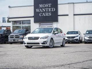 <div style=text-align: justify;><span style=font-size:14px;><span style=font-family:times new roman,times,serif;>This 2015 Subaru Impreza has a CLEAN CARFAX with no accidents and is also a one owner Canadian vehicle with Subaru Ste-Agathe service record. High-value options included with this vehicle are; lane departure warning, adaptive crusie control, navigation, paddle shifters, tan leather / heated seats, app connect, sunroof, back up camera, convenience entry, touchscreen, multifunction steering wheel, 17” alloy rims and fog lights, offering immense value.<br /> <br /><strong>A used set of tires is also available for purchase, please ask your sales representative for pricing.</strong><br /> <br />Why buy from us?<br /> <br />Most Wanted Cars is a place where customers send their family and friends. MWC offers the best financing options in Kitchener-Waterloo and the surrounding areas. Family-owned and operated, MWC has served customers since 1975 and is also DealerRater’s 2022 Provincial Winner for Used Car Dealers. MWC is also honoured to have an A+ standing on Better Business Bureau and a 4.8/5 customer satisfaction rating across all online platforms with over 1400 reviews. With two locations to serve you better, our inventory consists of over 150 used cars, trucks, vans, and SUVs.<br /> <br />Our main office is located at 1620 King Street East, Kitchener, Ontario. Please call us at 519-772-3040 or visit our website at www.mostwantedcars.ca to check out our full inventory list and complete an easy online finance application to get exclusive online preferred rates.<br /> <br />*Price listed is available to finance purchases only on approved credit. The price of the vehicle may differ from other forms of payment. Taxes and licensing are excluded from the price shown above*</span></span></div>