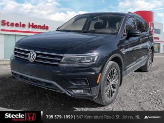 New Price!AWD.Certification Program Details: Free Carfax Report Fresh Oil Change Full Vehicle Inspection Full Tank Of Gas 150+ point inspection includes: Engine Instrumentation Interior components Pre-test drive inspections The test drive Service bay inspection Appearance Final inspection2018 Volkswagen Tiguan Highline 4Motion 4D Sport Utility AWD 2.0L TSI 8-Speed Automatic with TiptronicWith our Honda inventory, you are sure to find the perfect vehicle. Whether you are looking for a sporty sedan like the Civic or Accord, a crossover like the CR-V, or anything in between, you can be sure to get a great vehicle at Steele Honda. Our staff will always take the time to ensure that you get everything that you need. We give our customers individual attention. The only way we can truly work for you is if we take the time to listen.Our Core Values are aligned with how we conduct business and how we cultivate success. Our People: We provide a healthy, safe environment, that celebrates equity, diversity and inclusion. Our people come first. We support the ongoing development and growth of our employees to build lasting relationships. Integrity: We believe in doing the right thing, with integrity and transparency. We are committed to excellence and delivering the best experience for customers and employees. Innovation: Our continuous innovation will deliver the ultimate personal customer buying experience. We are committed to being industry leaders as a dynamic organization working to bring new, innovative solutions to serve the evolving needs of our customers. Community: Our passion for our business extends into the communities where we live and work. We believe in supporting sustainability and investing in community-focused organizations with a focus on family. Our three pillars of community sponsorship focus are mental health, sick kids, and families in crisis.Reviews:* Owners and experts alike almost universally count the Tiguans ride quality, highway manners, interior, and overall easy-to-drive character among its most valuable assets. The central touchscreen infotainment system and all-digital instrument cluster are commonly listed as feature favourites, as they add a high-tech flair to the driving environment. Source: autoTRADER.ca
