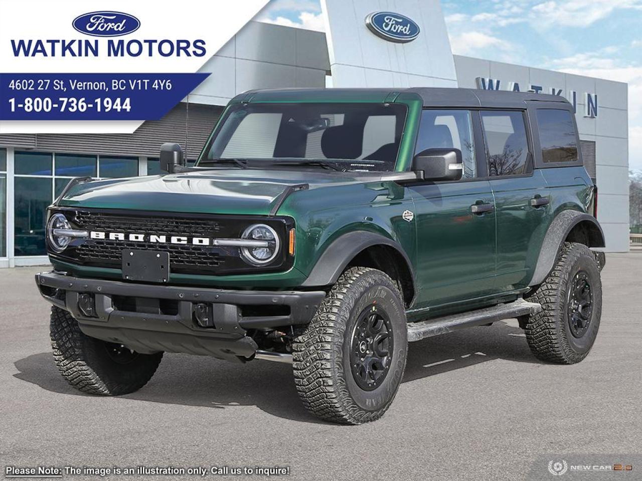 New 2024 Ford Bronco WildTrak for sale in Vernon, BC