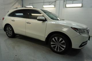 Used 2015 Acura MDX SH-AWD TECH PKG CERTIFIED 7 PSSNGRS *FREE ACCIDENT* NAVI CAMERA BLIND SPOT HEATED LEATHER SUNROOF for sale in Milton, ON