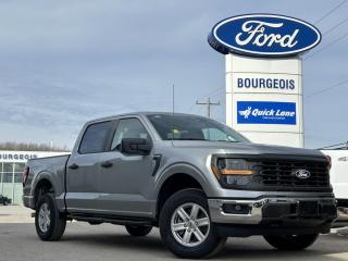 <b>17-inch Painted Aluminum Wheels, Bedliner, XL Series, Fog Lamps, Running Boards!</b><br> <br> <br> <br>  From powerful engines to smart tech, theres an F-150 to fit all aspects of your life. <br> <br>Just as you mould, strengthen and adapt to fit your lifestyle, the truck you own should do the same. The Ford F-150 puts productivity, practicality and reliability at the forefront, with a host of convenience and tech features as well as rock-solid build quality, ensuring that all of your day-to-day activities are a breeze. Theres one for the working warrior, the long hauler and the fanatic. No matter who you are and what you do with your truck, F-150 doesnt miss.<br> <br> This iconic silver metallic Crew Cab 4X4 pickup   has a 10 speed automatic transmission and is powered by a  325HP 2.7L V6 Cylinder Engine.<br> <br> Our F-150s trim level is XL. This dependable do-it-all truck in the XL trim comes with great standard features such as class IV tow equipment with trailer sway control, remote keyless entry, cargo box lighting, and a 12-inch infotainment screen powered  by SYNC 4 featuring voice-activated navigation, SiriusXM satellite radio, Apple CarPlay, Android Auto and FordPass Connect 5G internet hotspot. Safety features also include blind spot detection, lane keep assist with lane departure warning, front and rear collision mitigation and automatic emergency braking. This vehicle has been upgraded with the following features: 17-inch Painted Aluminum Wheels, Bedliner, Xl Series, Fog Lamps, Running Boards. <br><br> View the original window sticker for this vehicle with this url <b><a href=http://www.windowsticker.forddirect.com/windowsticker.pdf?vin=1FTEW1LP6RKD34957 target=_blank>http://www.windowsticker.forddirect.com/windowsticker.pdf?vin=1FTEW1LP6RKD34957</a></b>.<br> <br>To apply right now for financing use this link : <a href=https://www.bourgeoismotors.com/credit-application/ target=_blank>https://www.bourgeoismotors.com/credit-application/</a><br><br> <br/> Incentives expire 2024-04-25.  See dealer for details. <br> <br>Discount on vehicle represents the Cash Purchase discount applicable and is inclusive of all non-stackable and stackable cash purchase discounts from Ford of Canada and Bourgeois Motors Ford and is offered in lieu of sub-vented lease or finance rates. To get details on current discounts applicable to this and other vehicles in our inventory for Lease and Finance customer, see a member of our team. </br></br>Discover a pressure-free buying experience at Bourgeois Motors Ford in Midland, Ontario, where integrity and family values drive our 78-year legacy. As a trusted, family-owned and operated dealership, we prioritize your comfort and satisfaction above all else. Our no pressure showroom is lead by a team who is passionate about understanding your needs and preferences. Located on the shores of Georgian Bay, our dealership offers more than just vehiclesits an experience rooted in community, trust and transparency. Trust us to provide personalized service, a diverse range of quality new Ford vehicles, and a seamless journey to finding your perfect car. Join our family at Bourgeois Motors Ford and let us redefine the way you shop for your next vehicle.<br> Come by and check out our fleet of 90+ used cars and trucks and 140+ new cars and trucks for sale in Midland.  o~o