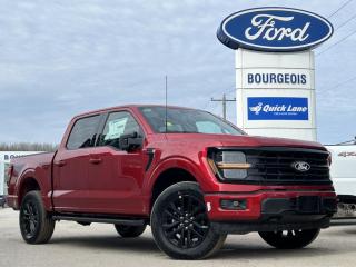 <b>Leather Seats, Premium Audio, Wireless Charging, Sunroof, 20 Aluminum Wheels!</b><br> <br> <br> <br>  Smart engineering, impressive tech, and rugged styling make the F-150 hard to pass up. <br> <br>Just as you mould, strengthen and adapt to fit your lifestyle, the truck you own should do the same. The Ford F-150 puts productivity, practicality and reliability at the forefront, with a host of convenience and tech features as well as rock-solid build quality, ensuring that all of your day-to-day activities are a breeze. Theres one for the working warrior, the long hauler and the fanatic. No matter who you are and what you do with your truck, F-150 doesnt miss.<br> <br> This rapid red metallic tinted clearcoat Crew Cab 4X4 pickup   has a 10 speed automatic transmission and is powered by a  400HP 5.0L 8 Cylinder Engine.<br> <br> Our F-150s trim level is XLT. This XLT trim steps things up with running boards, dual-zone climate control and a 360 camera system, along with great standard features such as class IV tow equipment with trailer sway control, remote keyless entry, cargo box lighting, and a 12-inch infotainment screen powered by SYNC 4 featuring voice-activated navigation, SiriusXM satellite radio, Apple CarPlay, Android Auto and FordPass Connect 5G internet hotspot. Safety features also include blind spot detection, lane keep assist with lane departure warning, front and rear collision mitigation and automatic emergency braking. This vehicle has been upgraded with the following features: Leather Seats, Premium Audio, Wireless Charging, Sunroof, 20 Aluminum Wheels, Tow Package, Tailgate Step. <br><br> View the original window sticker for this vehicle with this url <b><a href=http://www.windowsticker.forddirect.com/windowsticker.pdf?vin=1FTFW3L59RFA42629 target=_blank>http://www.windowsticker.forddirect.com/windowsticker.pdf?vin=1FTFW3L59RFA42629</a></b>.<br> <br>To apply right now for financing use this link : <a href=https://www.bourgeoismotors.com/credit-application/ target=_blank>https://www.bourgeoismotors.com/credit-application/</a><br><br> <br/> 0% financing for 60 months. 2.99% financing for 84 months.  Incentives expire 2024-04-30.  See dealer for details. <br> <br>Discount on vehicle represents the Cash Purchase discount applicable and is inclusive of all non-stackable and stackable cash purchase discounts from Ford of Canada and Bourgeois Motors Ford and is offered in lieu of sub-vented lease or finance rates. To get details on current discounts applicable to this and other vehicles in our inventory for Lease and Finance customer, see a member of our team. </br></br>Discover a pressure-free buying experience at Bourgeois Motors Ford in Midland, Ontario, where integrity and family values drive our 78-year legacy. As a trusted, family-owned and operated dealership, we prioritize your comfort and satisfaction above all else. Our no pressure showroom is lead by a team who is passionate about understanding your needs and preferences. Located on the shores of Georgian Bay, our dealership offers more than just vehiclesits an experience rooted in community, trust and transparency. Trust us to provide personalized service, a diverse range of quality new Ford vehicles, and a seamless journey to finding your perfect car. Join our family at Bourgeois Motors Ford and let us redefine the way you shop for your next vehicle.<br> Come by and check out our fleet of 80+ used cars and trucks and 210+ new cars and trucks for sale in Midland.  o~o