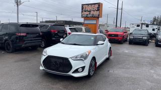 Used 2016 Hyundai Veloster TURBO*MANUAL*ROOF*ALLOYS*CERTIFIED for sale in London, ON