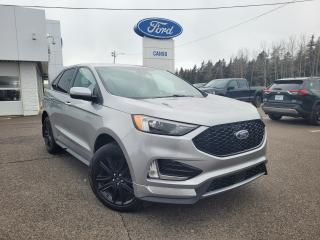 <p>2021 Ford Edge</p><p> </p><p>ST Line 4D Sport Utility AWD EcoBoost 2.0L I4 Turbocharged </p><p> </p><p>Iconic Silver Metallic</p><p> </p><p>One Owner, Dealer Maintained W/New Rear Pads and Rotors!</p><p> </p><p>Odometer is 18950 kilometers below market average! AWD, Adaptive Cruise Control w/Stop & Go, Equipment Group 250A, Front dual zone A/C, Heated front seats, Heated Steering Wheel, Power driver seat, Power Liftgate.</p><p> </p><p>Benefits of shopping at Canso Ford: </p><p>- Carfax report with every quality pre-owned vehicle </p><p>- Full tank of fuel with every quality pre-owned vehicle </p><p>- 1-Year Tire and Rim Protection with every quality pre-owned vehicle.</p>