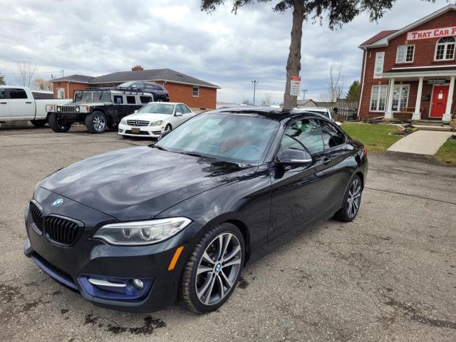 2015 BMW RED Leather 2-Series Coupe 228i xDrive Coupe Photo4