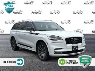 <p><strong>2021 Lincoln Aviator Grand Touring</strong></p>

<p>4D Sport Utility,3.0L V6 10-Speed Automatic, AWD</p>

<p><br />
Features include:<br />
- 3.0L V6 Engine<br />
- 14 Speakers<br />
- 3.31 Axle Ratio<br />
- 3rd row seats: split-bench<br />
- 4-Wheel Disc Brakes<br />
- ABS brakes<br />
- Adaptive suspension<br />
- Air Conditioning<br />
- Alloy wheels<br />
- AM/FM radio: SiriusXM<br />
- Audio memory<br />
- Auto Heated & Ventilated Driver & Passenger Seats<br />
- Auto High-beam Headlights<br />
- Auto-dimming door mirrors<br />
- Auto-dimming Rear-View mirror<br />
- Automatic temperature control<br />
- Block heater<br />
- Brake assist<br />
- Bumpers: body-colour<br />
- Compass<br />
- Delay-off headlights<br />
- Driver door bin<br />
- Driver vanity mirror<br />
- Dual front impact airbags<br />
- Dual front side impact airbags<br />
- Electronic Stability Control<br />
- Elements Package Plus<br />
- Emergency communication system: SYNC 3 911 Assist<br />
- Four wheel independent suspension<br />
- Front anti-roll bar<br />
- Front Bucket Seats<br />
- Front dual zone A/C<br />
- Front fog lights<br />
- Front reading lights<br />
- Fully automatic headlights<br />
- Garage door transmitter<br />
- Heated & Ventilated 2nd Row Seats<br />
- Heated door mirrors<br />
- Heated front seats<br />
- Heated rear seats<br />
- Heated Steering Wheel<br />
- Heated steering wheel<br />
- Heated VisioBlade Wipers<br />
- HVAC memory<br />
- Illuminated entry<br />
- Knee airbag<br />
- Low tire pressure warning<br />
- Memory seat<br />
- Navigation System<br />
- Occupant sensing airbag<br />
- Outside temperature display<br />
- Overhead airbag<br />
- Overhead console<br />
- Panic alarm<br />
- Passenger door bin<br />
- Passenger vanity mirror<br />
- Power door mirrors<br />
- Power driver seat<br />
- Power Liftgate<br />
- Power moonroof: Panoramic Vista Roof<br />
- Power passenger seat<br />
- Power steering<br />
- Power windows<br />
- Premium Leather Heated/Ventilated Captains Chairs<br />
- Radio data system<br />
- Radio: Revel Audio System w/14 Speakers & HD Radio<br />
- Rear air conditioning<br />
- Rear anti-roll bar<br />
- Rear audio controls<br />
- Rear dual zone A/C<br />
- Rear reading lights<br />
- Rear window defroster<br />
- Rear window wiper<br />
- Remote keyless entry<br />
- Roof rack: rails only<br />
- Security system<br />
- SiriusXM Radio<br />
- Speed control<br />
- Speed-Sensitive Wipers<br />
- Split folding rear seat<br />
- Spoiler<br />
- Steering wheel memory<br />
- Steering wheel mounted A/C controls<br />
- Steering wheel mounted audio controls<br />
- SYNC 3 Communication & Entertainment System<br />
- Tachometer<br />
- Telescoping steering wheel<br />
- Tilt steering wheel<br />
- Traction control<br />
- Trip computer<br />
- Turn signal indicator mirrors<br />
- Variably intermittent wipers<br />
- Ventilated front seats<br />
- Ventilated rear seats<br />
- Wheels: 21 Bright-Machined Aluminum</p>

<p></p>

<p></p>

SPECIAL NOTE: This vehicle is reserved for AutoIQs Retail Customers Only. Please, No Dealer Calls 
<br/><br/>
Dont Delay! With over 140 Sales Professionals Promoting this Pre-Owned Vehicle through 11 Dealerships Representing 11 Communities Across Ontario, this Great Value Wont Last Long!
<br/><br/>
AutoIQ proudly offers a 7 Day Money Back Guarantee. Buy with Complete Confidence. You wont be disappointed!

<p> </p>

<h4>VALUE+ CERTIFIED PRE-OWNED VEHICLE</h4>

<p>36-point Provincial Safety Inspection<br />
172-point inspection combined mechanical, aesthetic, functional inspection including a vehicle report card<br />
Warranty: 30 Days or 1500 KMS on mechanical safety-related items and extended plans are available<br />
Complimentary CARFAX Vehicle History Report<br />
2X Provincial safety standard for tire tread depth<br />
2X Provincial safety standard for brake pad thickness<br />
7 Day Money Back Guarantee*<br />
Market Value Report provided<br />
Complimentary 3 months SIRIUS XM satellite radio subscription on equipped vehicles<br />
Complimentary wash and vacuum<br />
Vehicle scanned for open recall notifications from manufacturer</p>

<p>SPECIAL NOTE: This vehicle is reserved for AutoIQs retail customers only. Please, No dealer calls. Errors & omissions excepted.</p>

<p>*As-traded, specialty or high-performance vehicles are excluded from the 7-Day Money Back Guarantee Program (including, but not limited to Ford Shelby, Ford mustang GT, Ford Raptor, Chevrolet Corvette, Camaro 2SS, Camaro ZL1, V-Series Cadillac, Dodge/Jeep SRT, Hyundai N Line, all electric models)</p>

<p>INSGMT</p>