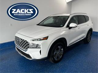 Recent Arrival! 2022 Hyundai Santa Fe Preferred Preferred AWD | Zacks Certified Certified. 8-Speed Automatic with SHIFTRONIC AWD Quartz White 2.5L I4<br>Odometer is 5687 kilometers below market average!<br><br>AWD, Black Cloth, Apple CarPlay & Android Auto, Auto High-beam Headlights, Automatic temperature control, Heated door mirrors, Heated Front Bucket Seats, Heated steering wheel, Power driver seat, Power steering, Power windows, Radio: AM/FM/MP3/SiriusXM/HD Radio/VR Audio System, Rear Parking Sensors, Rear window defroster, Rear window wiper, Remote keyless entry, Tilt steering wheel, Turn signal indicator mirrors, Wheels: 18 x 7.5J Alloy.<br><br>Certification Program Details: Fully Reconditioned | Fresh 2 Yr MVI | 30 day warranty* | 110 point inspection | Full tank of fuel | Krown rustproofed | Flexible financing options | Professionally detailed<br><br>This vehicle is Zacks Certified! Youre approved! We work with you. Together well find a solution that makes sense for your individual situation. Please visit us or call 902 843-3900 to learn about our great selection.<br><br>With 22 lenders available Zacks Auto Sales can offer our customers with the lowest available interest rate. Thank you for taking the time to check out our selection!