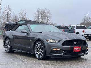 Used 2016 Ford Mustang GT Premium MANUAL | LEATHER | NAVIGATION for sale in Kitchener, ON