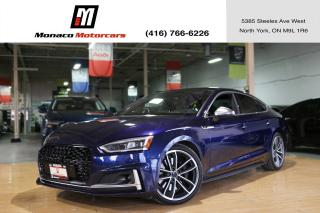 Used 2018 Audi S5 TECHINK - SPORTDIFF|BLINDSPOT|LANEASSIST|BANG&OLUF for sale in North York, ON