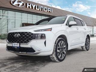 Used 2022 Hyundai Santa Fe Ultimate Calligraphy Certified | 5.99% Available for sale in Winnipeg, MB